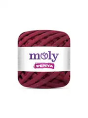 Moly Penya 250 gr Bordo Pamuk Penye Örgü İpi 1003 1