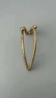 10 cm Yuvarlak Cüzdan Klipsi Gold 2
