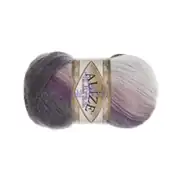 Alize Angora Gold Batik Beyaz Gri Mor 1986 2