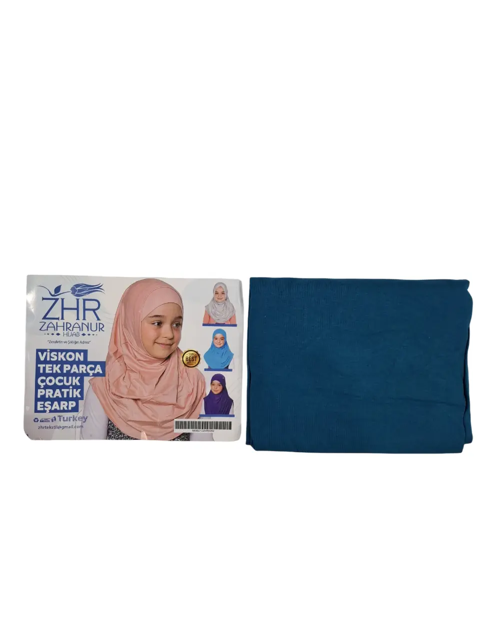 Zehranur Çocuk Viskon Pratik Eşarp Renk 12