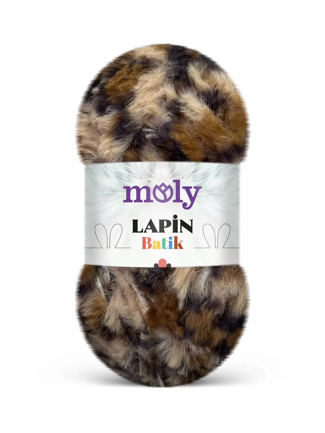 Moly Lapin Batik 100 gr Batik Renk Geçişli Peluş Örgü İpi P31