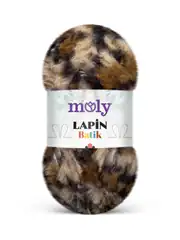 Moly Lapin Batik 100 gr Batik Renk Geçişli Peluş Örgü İpi P31 1