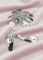 3 cm Sivri Metal Çıtçıt Toka Nikel Kaplama 2