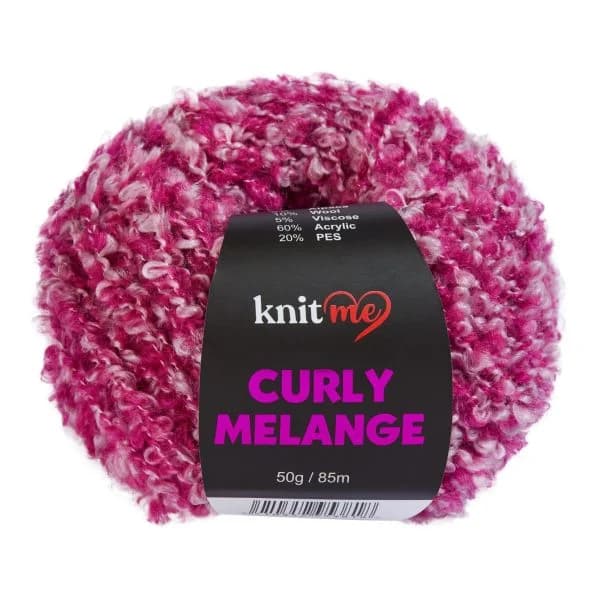 Knit Me Curly Melange Kcm53