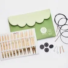 KnitPro Bamboo 22553 Normal Değiştirilebilir Şiş Seti Deluxe 4