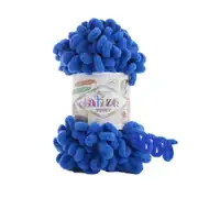 Alize Puffy 141 Saks Mavi Örgü İpi 1