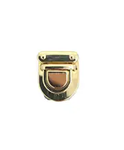 Metal Çanta Kilidi 3 cm Gold 1