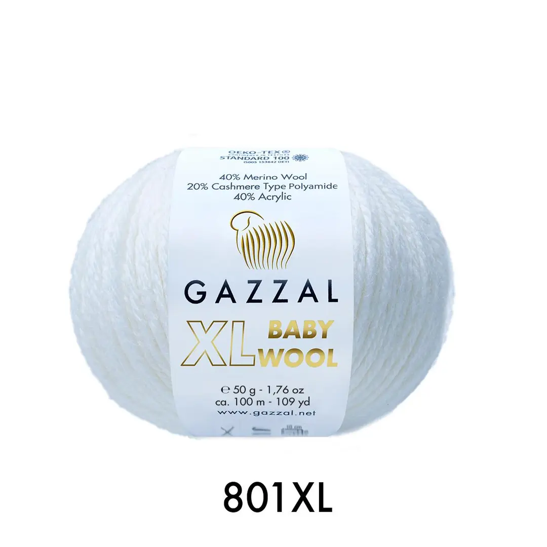 Gazzal Xl Baby Wool C-801