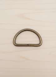 Metal D Çanta Askı Halkası 3,5 cm Antik 1