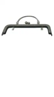Metal Çanta Klipsi 21 cm Antik-Model 1 1