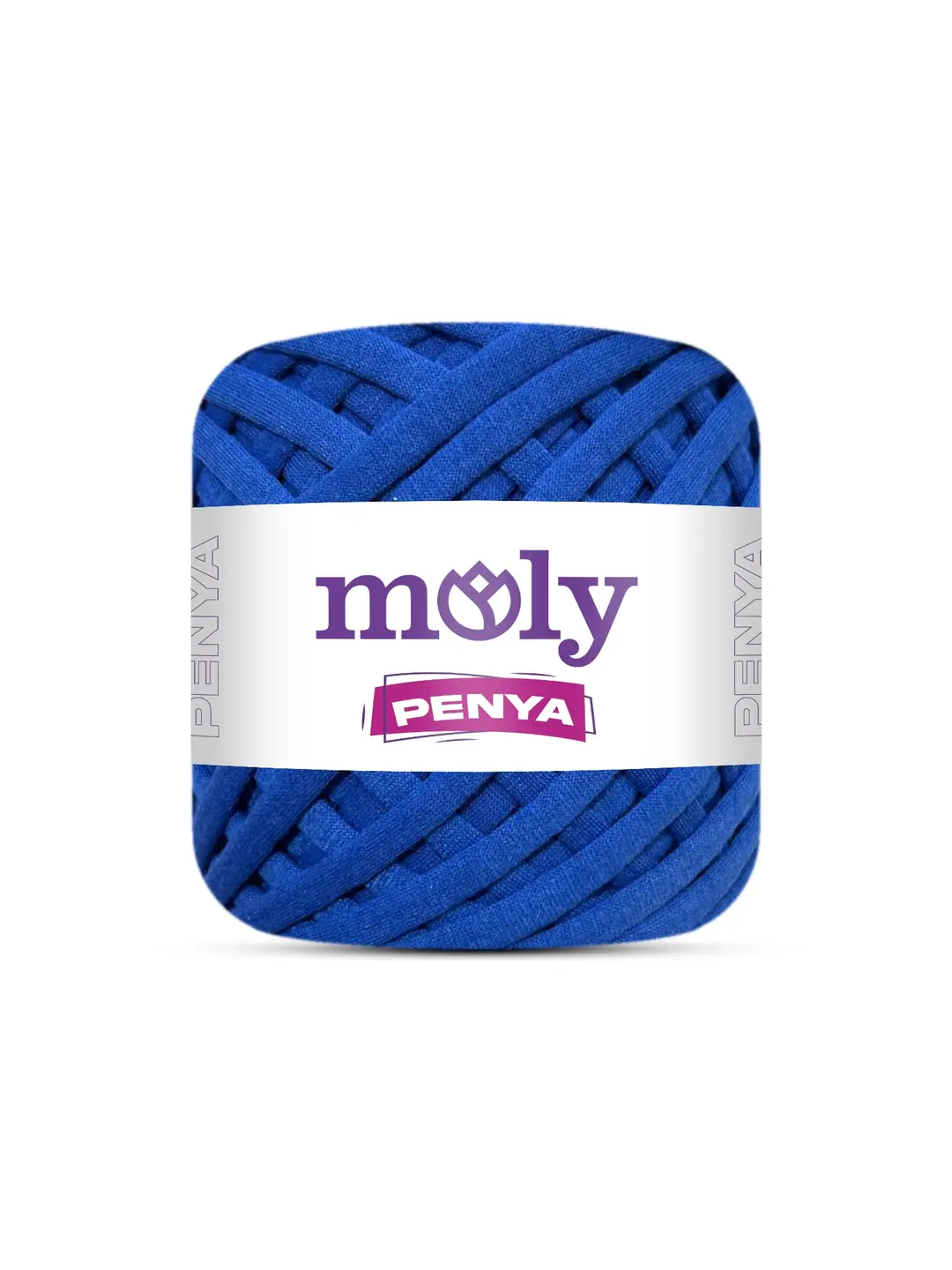 Moly Penya 250 gr Saks Mavisi Pamuk Penye Örgü İpi 1002
