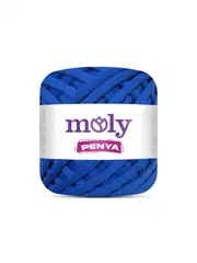 Moly Penya 250 gr Saks Mavisi Pamuk Penye Örgü İpi 1002 1