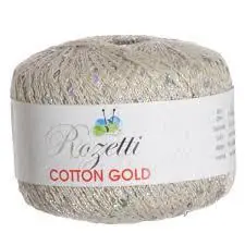 Rozetti Yarn Cotton Gold 1096 3