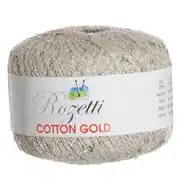 Rozetti Yarn Cotton Gold 1096 3