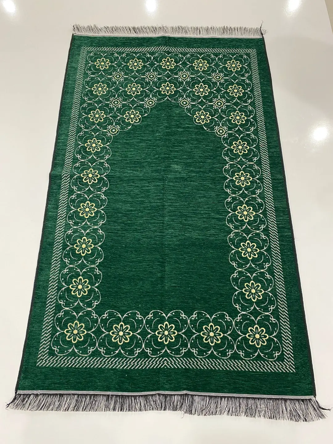 Seccade Sonıl Düz Saçak Papatyalı Model 7