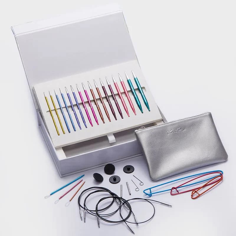 KnitPro Zing 47412 Melodies El Örgü (Zing Normal Değiştirilebilir Şiş Seti Deluxe)