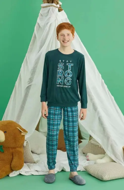 Aydoğan Erkek Termal Uzun Kollu Pijama Takımı 8 Beden 240885
