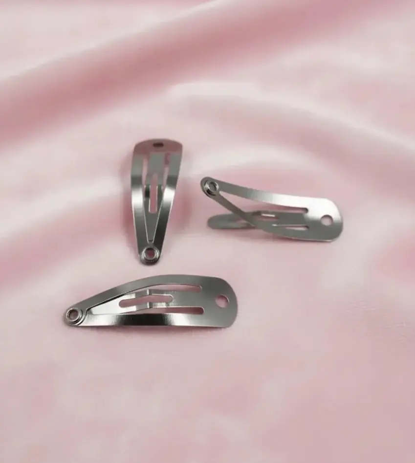 3 cm Sivri Metal Çıtçıt Toka Nikel Kaplama 50 adet