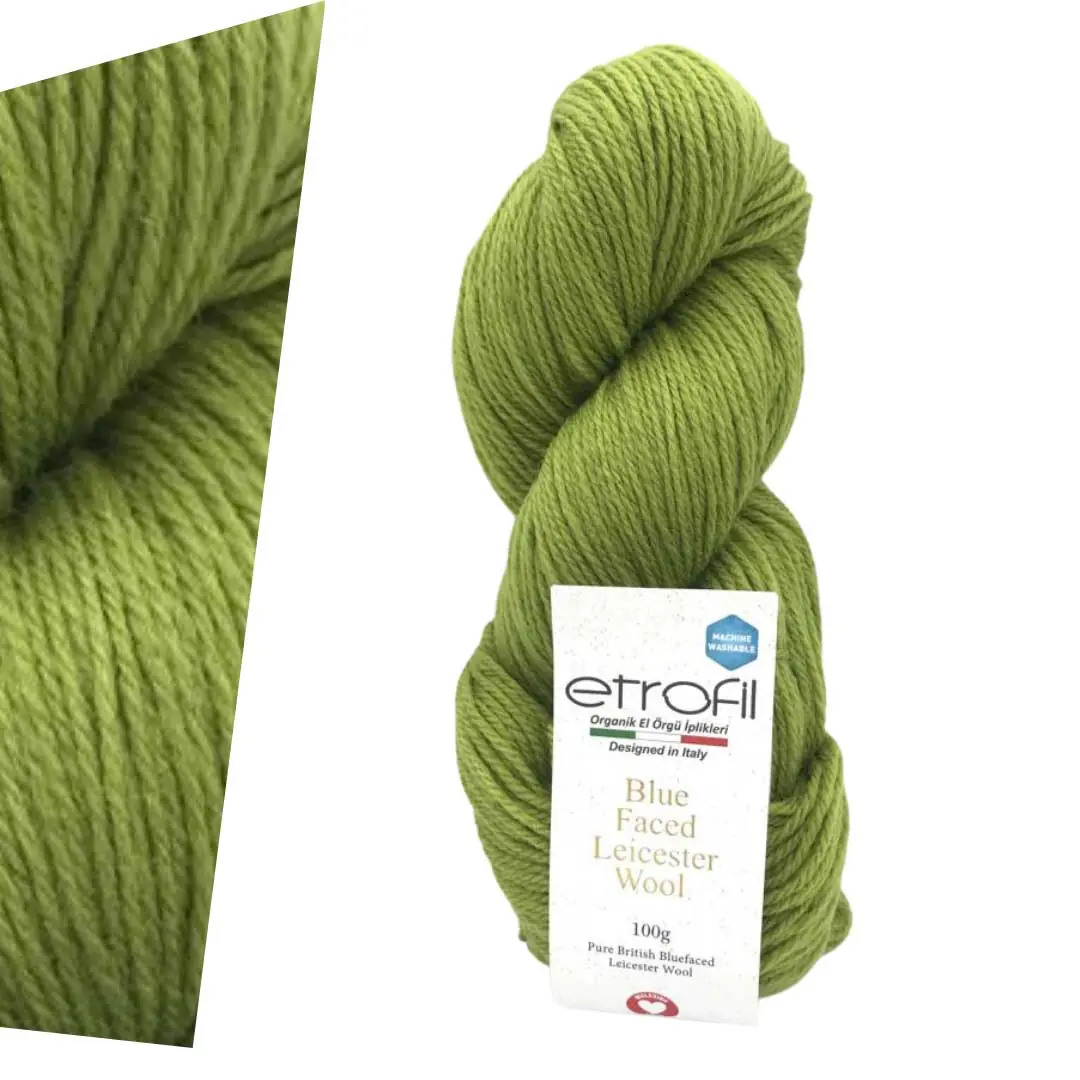 Etrofil Blue Faced Leicester Wool-Brass
