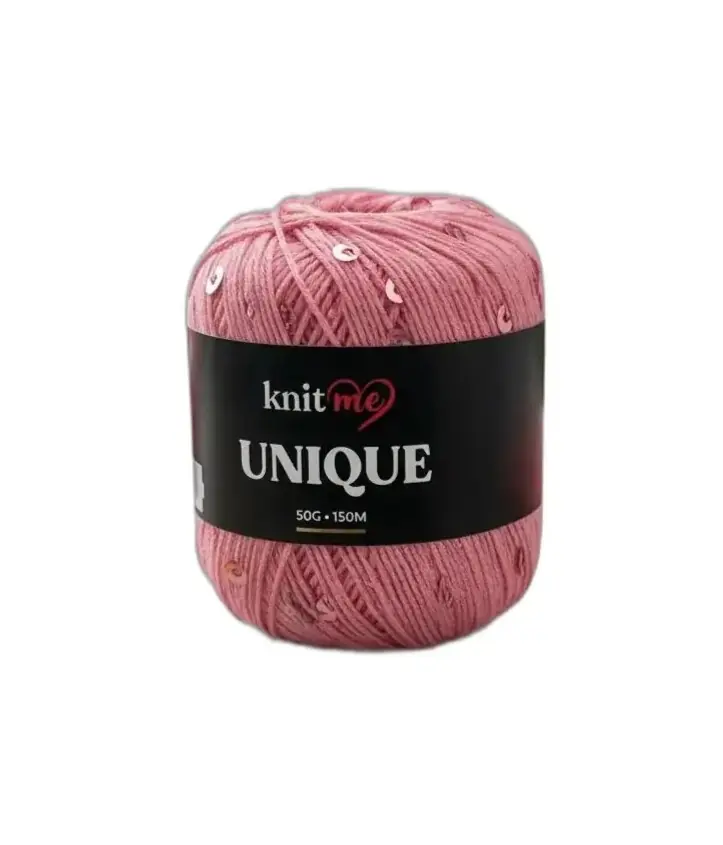 Knit Me Unique K06-Pamuklu Payetli Örgü İpi