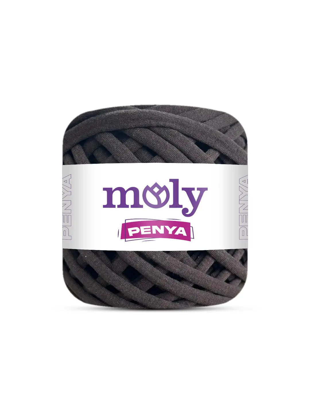 Moly Penya 250 gr Antrasit Pamuk Penye Örgü İpi 1006