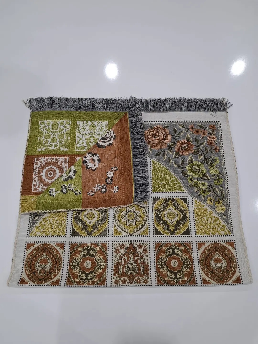 Seccade Sonıl Düz Saçak Kırkyama Model 5 4
