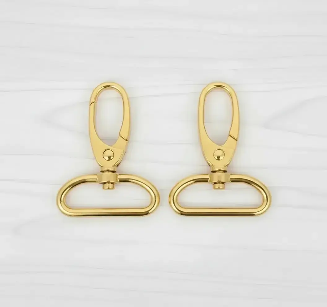 3,5 cm Akrep Kanca D Halka Taban Gold-2 adet