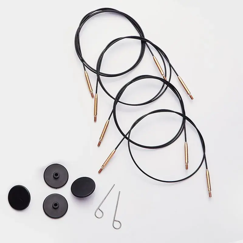 KnitPro 10641 Mor Swivel Kablo 20 cm To Make 40 cm / 16 IC needle