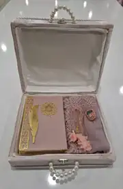 Kombin İncili Çantalı Set Model 4 2