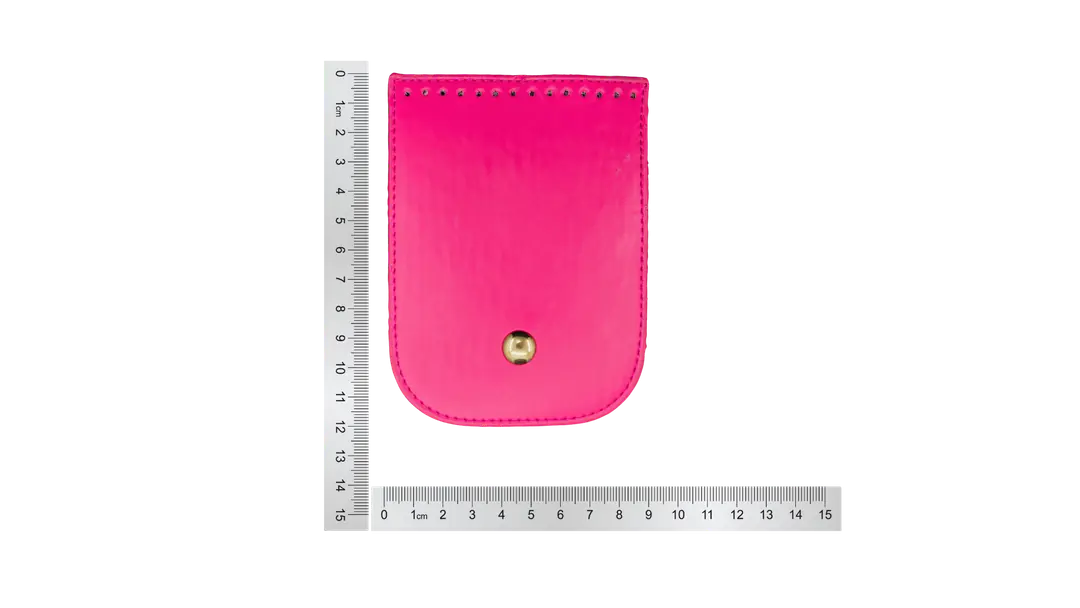 Parla Kit-Kulp ve Askılı Deri Çanta Yapım Seti-Pembe 5