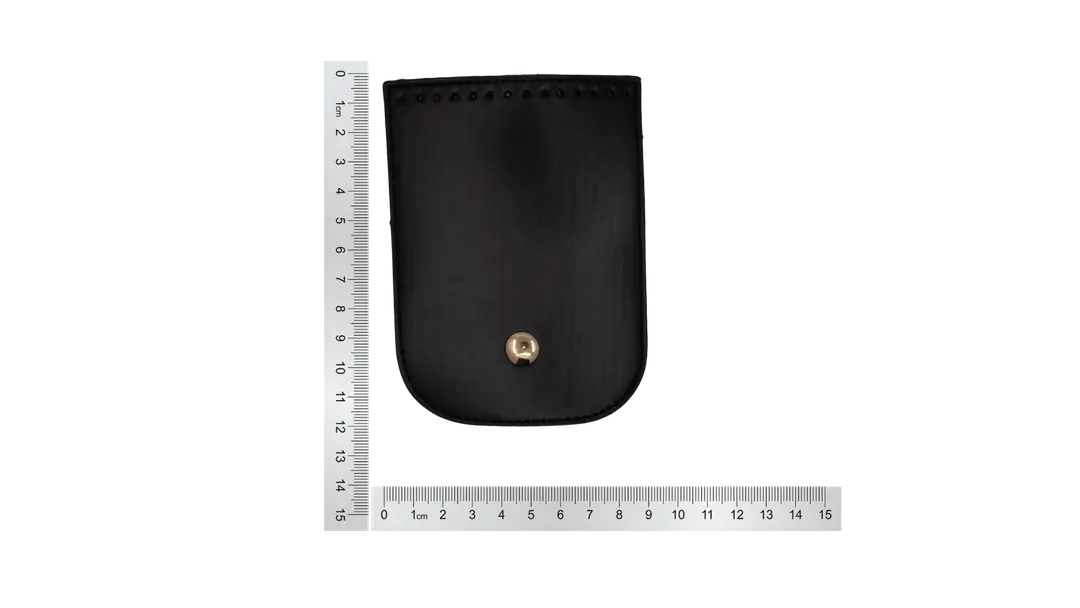 Parla Kit-Kulp ve Askılı Deri Çanta Yapım Seti-Siyah 5