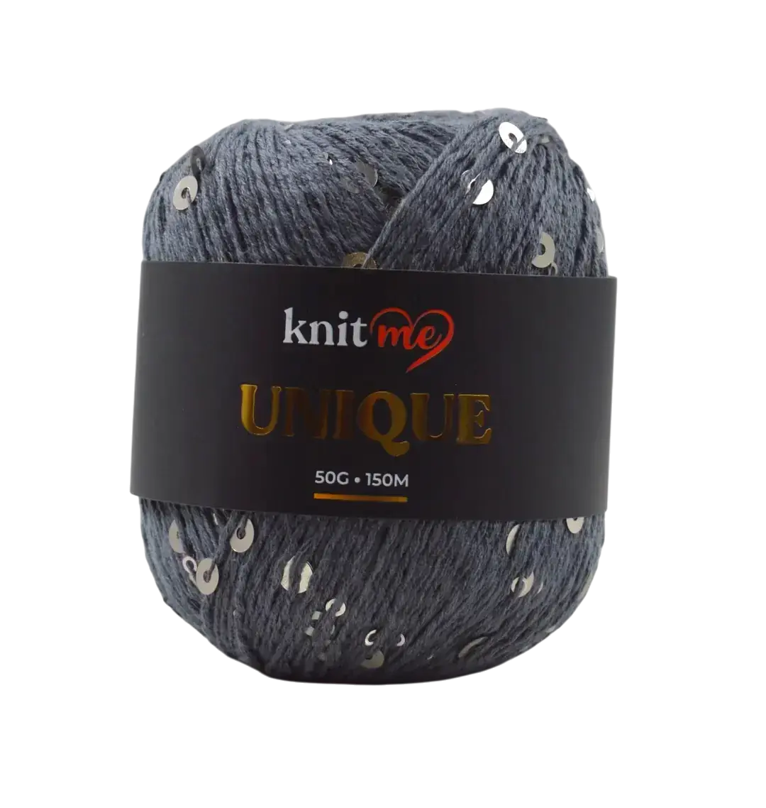 Knit Me Unique K27-Pamuklu Payetli Örgü İpi