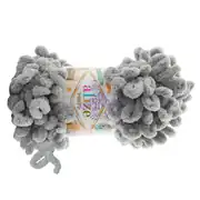 Alize Puffy 302 Gri Örgü İpi 2