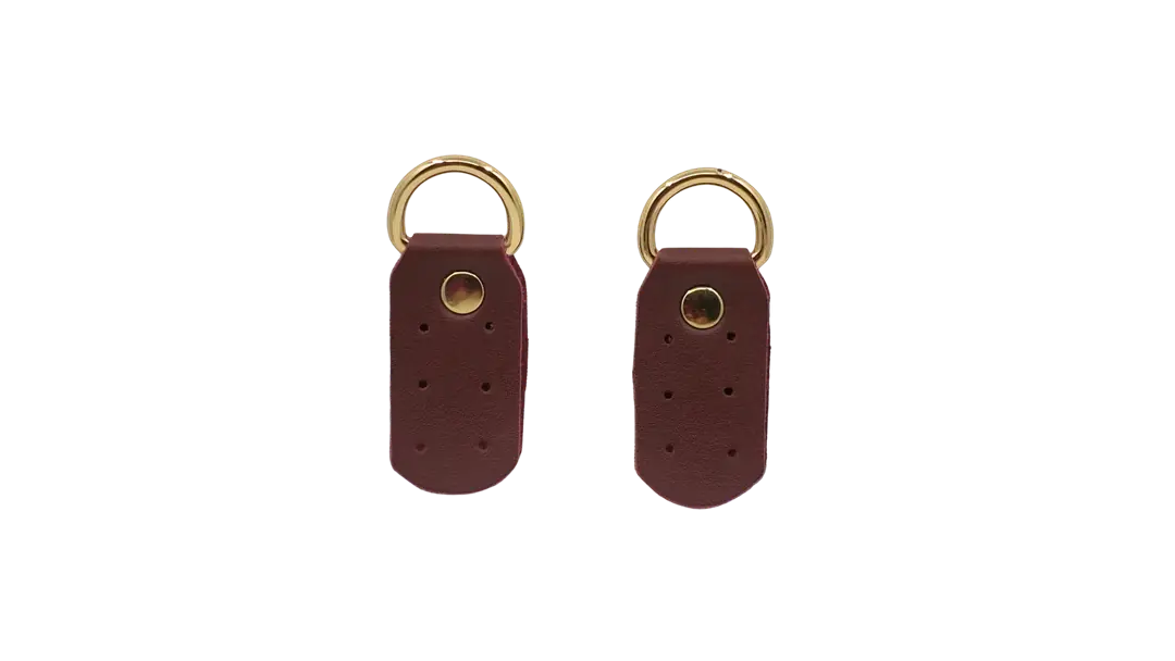 Mini Deri Çanta Kiti Bordo 6