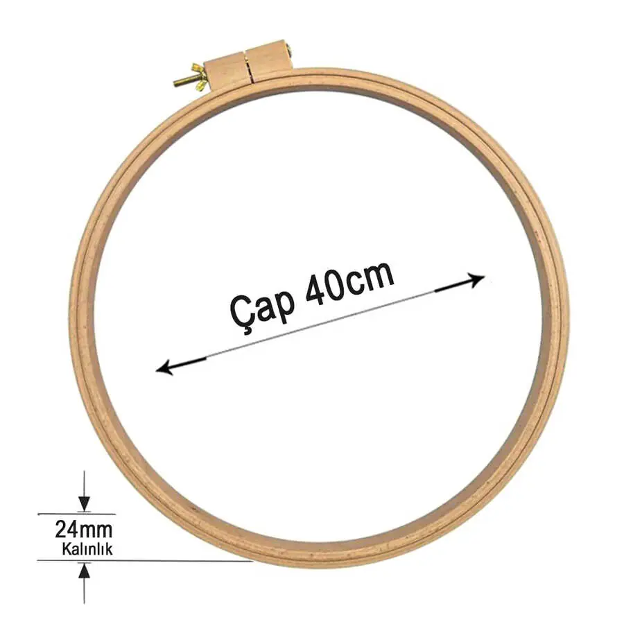 260-10 No:10 Yorganlama Kasnak 24 mm 40 cm