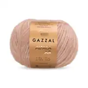Gazzal Alpaca Air Sütlü Kahve Örgü İpi 75 1