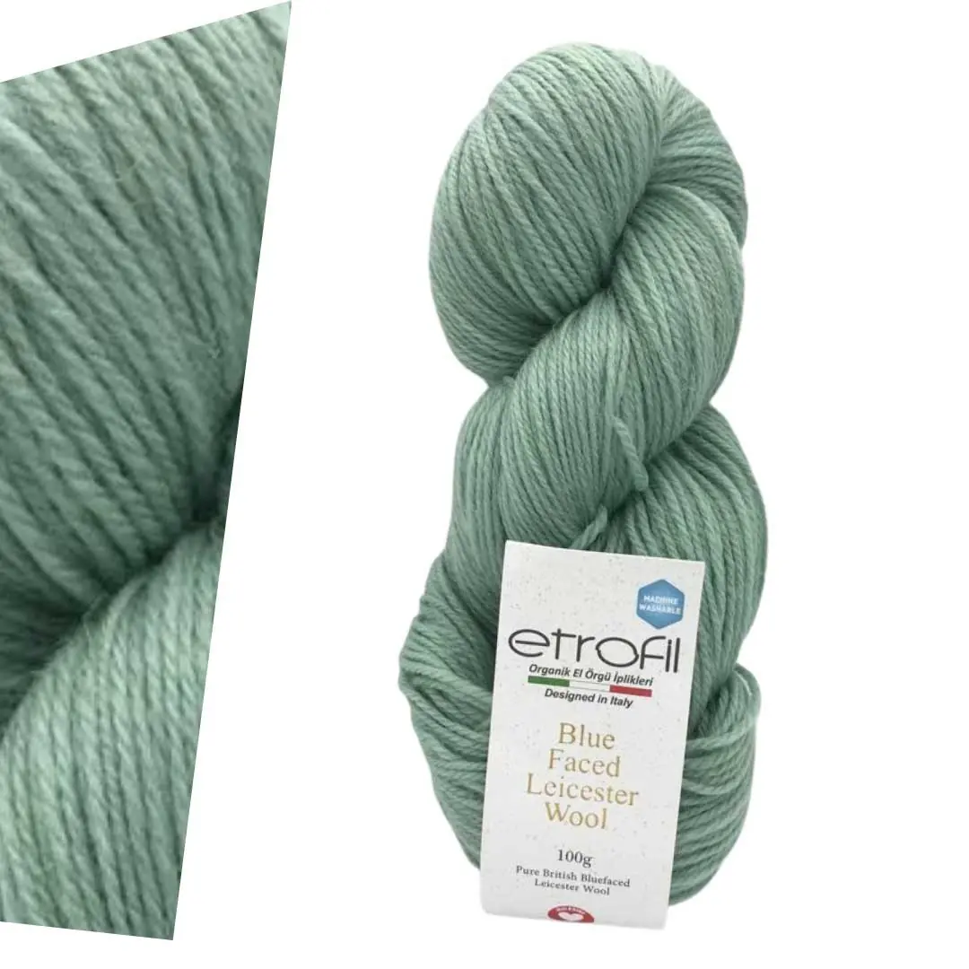 Etrofil Blue Faced Leicester Wool-Frosty