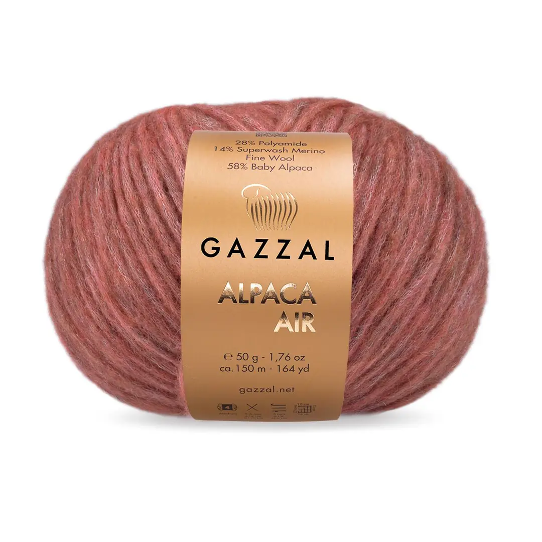 Gazzal Alpaca Air Kiremit Örgü İpi 97