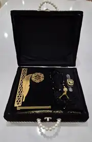 Kombin İncili Çantalı Set Model 8 2