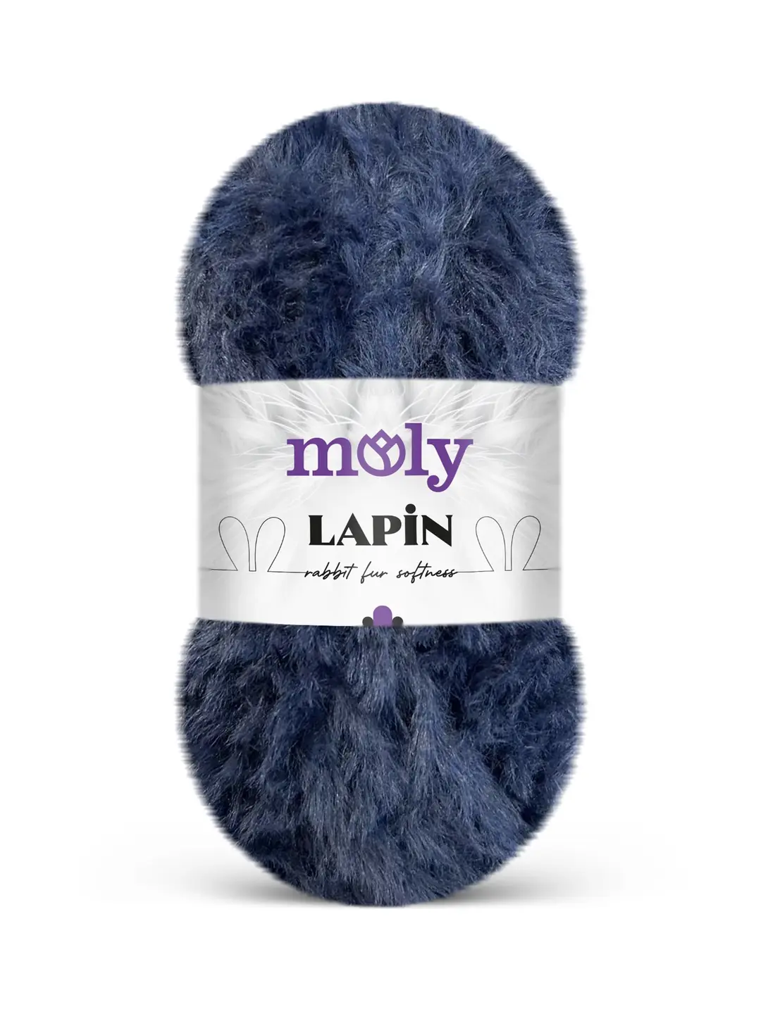 Moly Lapin 100 gr Lacivert Peluş Örgü İpi S15