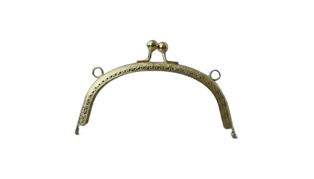 16 cm Yuvarlak Cüzdan Klipsi Gold