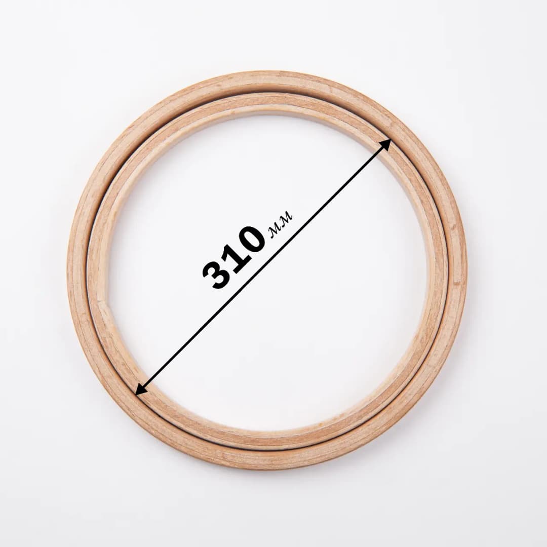 Nurge Vidasız El Nakış Kasnağı 8 mm 31 cm 130-8 2