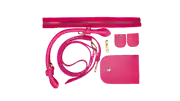 Parla Kit-Kulp ve Askılı Deri Çanta Yapım Seti-Pembe 1