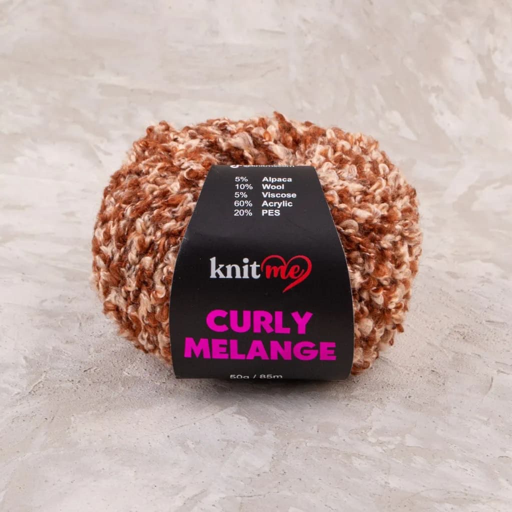 Knit Me Curly Melange Kcm51 3