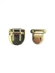 Metal Çanta Kilidi 3 cm Gold 2