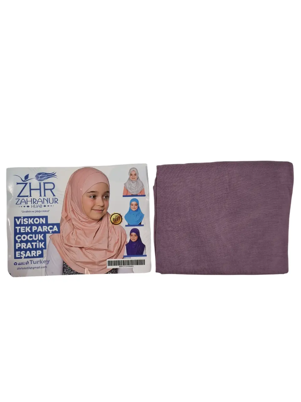 Zehranur Çocuk Viskon Pratik Eşarp Renk 11